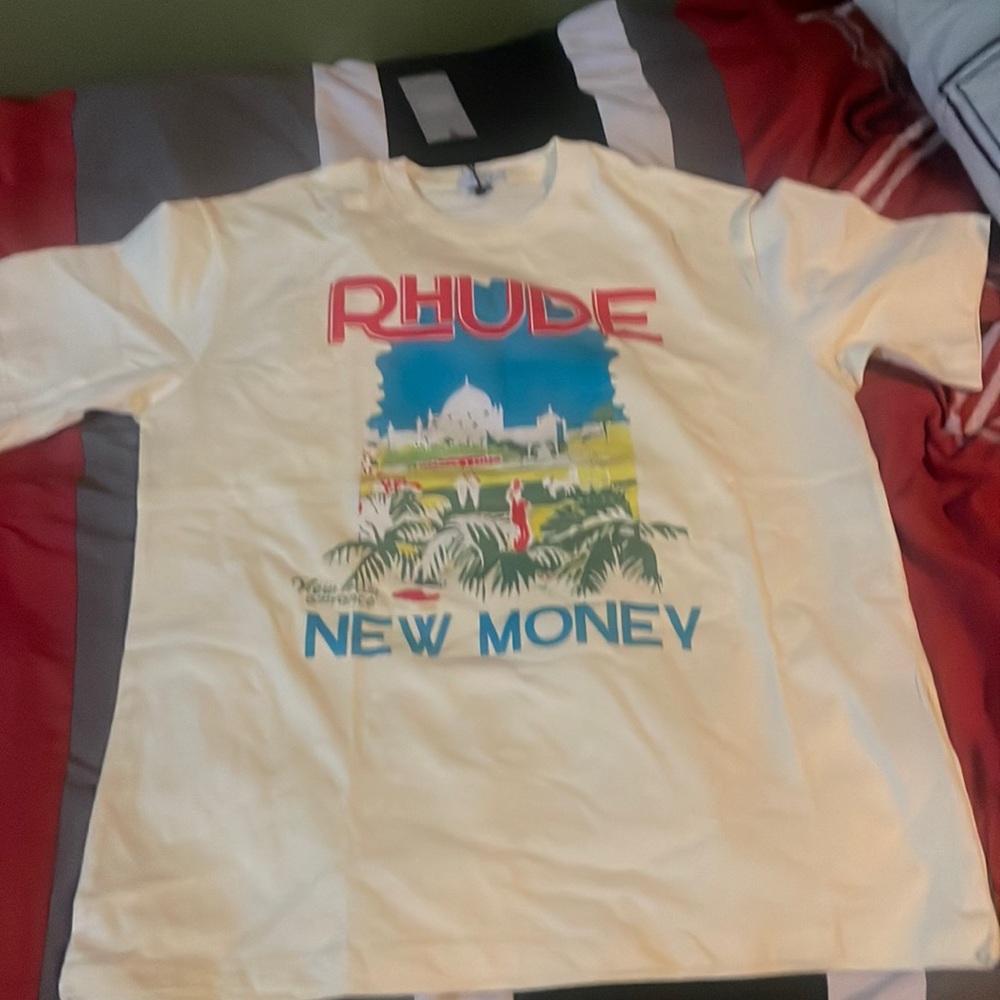 Rhude Brand shirt Xl cream